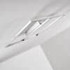 RAUMA ceiling light LED matt nickel, 1-light source