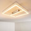 RAUMA ceiling light LED matt nickel, 1-light source