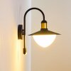 THEUX Outdoor Wall Light gold, black, 1-light source, Motion sensor