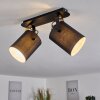PUELCHES Ceiling Light black, 2-light sources