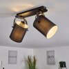 PUELCHES Ceiling Light black, 2-light sources