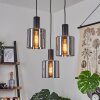 KLEMTOO Pendant Light black, 3-light sources
