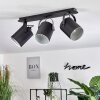 PUELCHES Ceiling Light black, 3-light sources