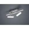 Reality Bondy Ceiling Light LED matt nickel, 2-light sources, Remote control