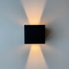 Fischer & Honsel THORE Wall Light LED black, 2-light sources