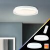 Brilliant BURLIE Ceiling Light LED white, 1-light source, Remote control, Colour changer