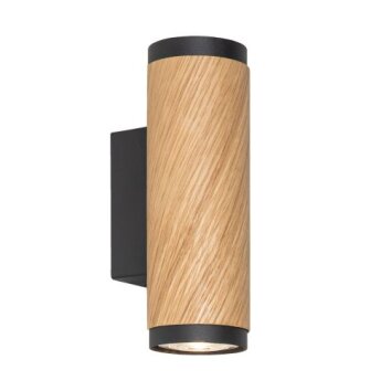 Elobra BOLIVIA Wall Light Ecru, black, 2-light sources