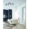 Fischer & Honsel TILDA Ceiling Light black, 4-light sources
