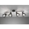 Fischer & Honsel TILDA Ceiling Light black, 4-light sources