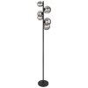 Globo RIHA Floor Lamp LED black, 6-light sources