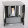 Steinhauer MURO Outdoor Wall Light LED stainless steel, 2-light sources