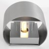Steinhauer MURO Wall Light LED stainless steel, 1-light source