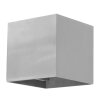 Steinhauer MURO Outdoor Wall Light LED stainless steel, 2-light sources