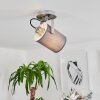 PUELCHES Ceiling Light matt nickel, 1-light source