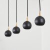 MORRISON Pendant Light black, 4-light sources