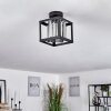 BARRACON Ceiling Light black, 1-light source