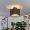 PATTBURG Ceiling Light black, 2-light sources