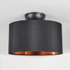 PATTBURG Ceiling Light black, 2-light sources