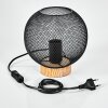 REIDEN Table lamp Ecru, black, 1-light source