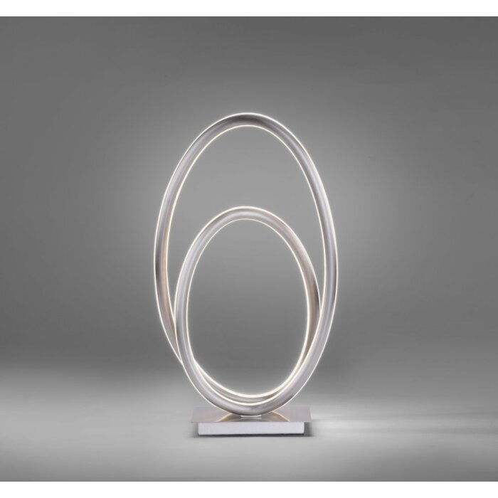 Paul Neuhaus Q Nevio Table Lamp Led, Menton Chrome Infinity Led Table Lamp