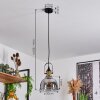 TREJOS Pendant Light brass, black, 1-light source