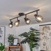 BETANIA Ceiling Light black, 4-light sources