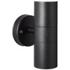 Brillliant Traver Outdoor Wall Light black, 2-light sources