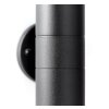Brillliant Traver Outdoor Wall Light black, 2-light sources