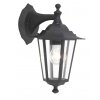 Brilliant CROWN Outdoor Wall Light black, 1-light source