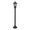Brilliant CROWN outdoor Path Light black, 1-light source