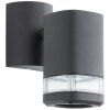 Brilliant TRAVER Outdoor Wall Light black, 1-light source