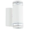 Brilliant TRAVER Outdoor Wall Light white, 2-light sources