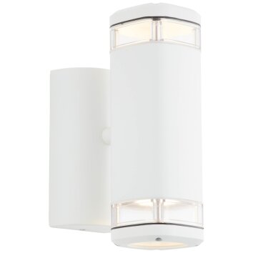 Brilliant TRAVER Outdoor Wall Light white, 2-light sources