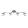 Nordlux CHICAGO Ceiling light stainless steel, 4-light sources
