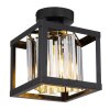 Globo MATHILDE Ceiling Light black, 1-light source