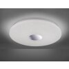 Leuchten Direkt LAVINIA Ceiling Light LED chrome, 1-light source, Motion sensor