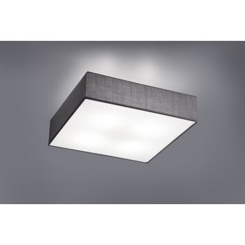 Trio Embassy ceiling light matt nickel, 4-light sources