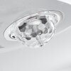 LINDERO Ceiling Light LED white, 2-light sources, Remote control, Colour changer