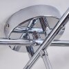 LULEA Ceiling Light chrome, 5-light sources