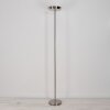 THERON Floor Lamp LED matt nickel, 1-light source, Remote control