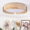 FUSCADO Ceiling Light LED Wood like finish, 1-light source