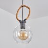 LANDRIENNE Pendant Light Ecru, black, 1-light source