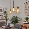 CENOVA Pendant Light brass, 3-light sources