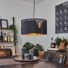 MARBACH Pendant Light black, 1-light source