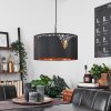 MARBACH Pendant Light black, 1-light source