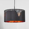 MARBACH Pendant Light black, 1-light source