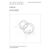 Lucide CIRCLE Wall Light black, 1-light source