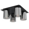 Eglo GOROSIBA Ceiling Light black, 4-light sources
