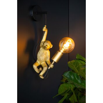 Lucide EXTRAVAGANZA CHIMP Wall Light black, 1-light source