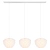 Globo IRENE Pendant Light white, 3-light sources